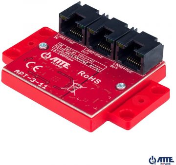 ATTE APT-3-11 PoE komutators 3 porti 10/100Mbps, paplašinātājs ATTE APT-3-11 PoE komutators 3 porti 10/100Mbps, paplašinātājs