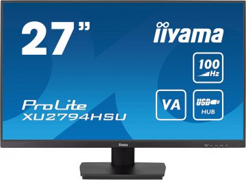 Светодиодные мониторы IIYAMA XU2794HSU-B6 27" VA 100 Гц 1 мс
