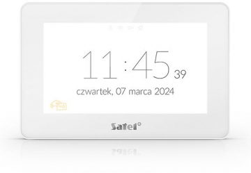 SATEL INT-TSH2R-W 7" puutetundliku ekraaniga klaviatuur valge