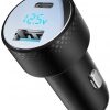Автомобильное зарядное устройство Joyroom JR-CCD01 53 Вт 3,0 А PD 3.0 QC 3.0 1x USB-A 1x USB-C Автомобильное зарядное устройство Joyroom JR-CCD01 53 Вт 3,0 А PD 3.0 QC 3.0 1x USB-A 1x USB-C
