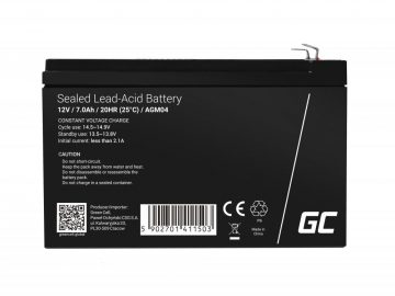 AGM VRLA 12V 7Ah žalias elementas