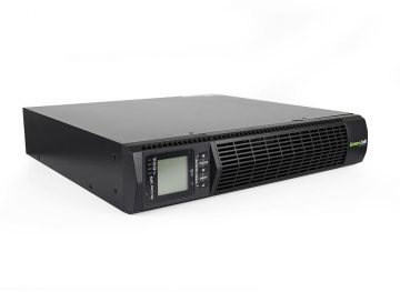 UPS „Green Cell“ 3000 VA 2700 W stovo tipo spintelė RTII su LCD ekranu UPS15