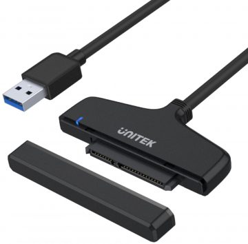 Unitek Y-1096 USB 3.0 ja SATA III 6G kaldega
