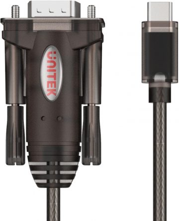Unitek adapteris Y-1105K USB-C 1x RS-232