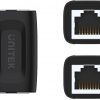 Unitek RJ45 (F) - RJ45 (F) adapteris