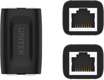 Unitek RJ45 (F) - RJ45 (F) adapteris