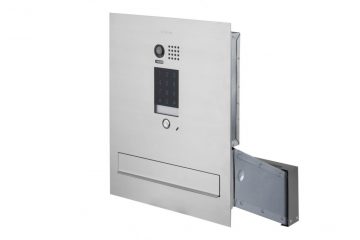 VIDOS DUO S1401D-SKM pašto dėžutė su integruota vaizdo domofonu