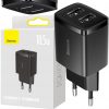 Компактное зарядное устройство Baseus CCXJ010201 10,5 Вт 2x USB-A ЧЕРНЫЙ