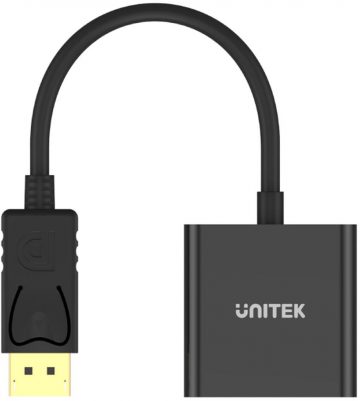 Unitek Y-5118E DisplayPort uz VGA FullHD adapteris