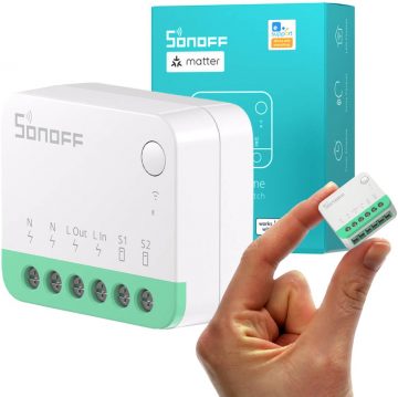 SONOFF Smart Wi-Fi 1 kanāla slēdzis MINIR4M Matter SONOFF Smart Wi-Fi 1 kanāla slēdzis MINIR4M Matter