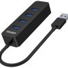 Unitek USB centrmezgls H1117A 4 porti USB-C uz USB 3.1 aktīvs 10W