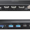 Unitek D1104A01 13in1 MST HDMI DP 8K PD 100W prijungimo stotelė