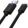 USB laidas Unitek Y-C454GBK mobilusis USB-microUSB 2.0 0.5m