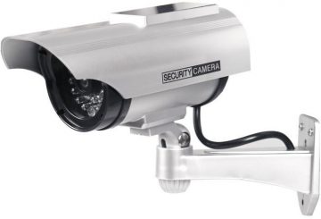 Solar camera dummy white AT-1SB-W