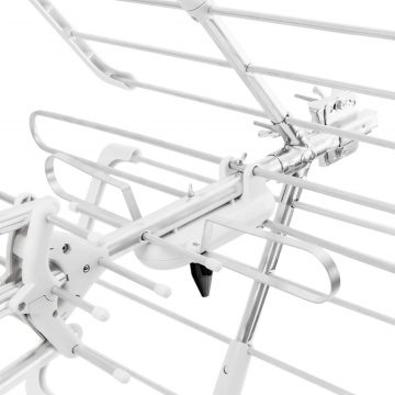 Направленная антенна DVB-T2 Spacetronik EOS PRO Combo UHF+VHF LTE 5G (белая)