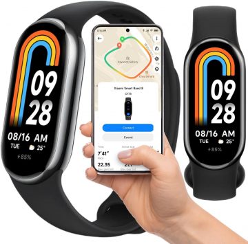 Xiaomi Mi Band 8 viedaproce melna