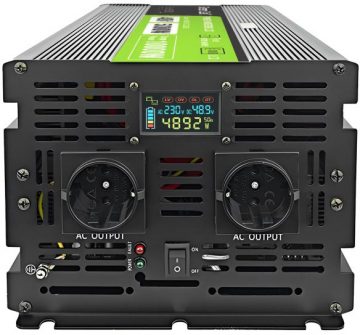 Green Cells PowerInverter LCD 48V / 230V 5000/10000W CLEAN SINUSOIDA