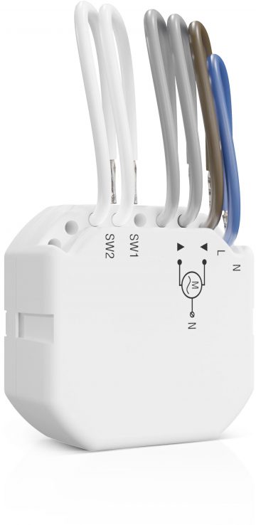 SATEL BE WAVE Bezvadu rullo žalūziju/žalūziju kontrolieris, kaste Smart Blinds ARSC-200 ABAX2