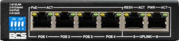 BCS BASIC PoE slēdzis BCS-B-SP04G02G