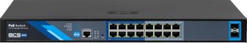 BCS BASIC PoE slēdzis BCS-B-SP16G-2SFP-M