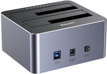 Y-3026GY01-EU Станция клонирования дисков Unitek 2 x SATA 2,5"/3,5" USB 5 Гбит/с Y-3026GY01-EU Станция клонирования дисков Unitek 2 x SATA 2,5"/3,5" USB 5 Гбит/с
