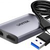 Адаптер Unitek V1427A01 USB/C/A на 2x HDMI MST FullHD