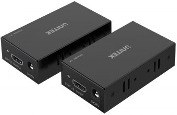 Удлинитель HDMI Unitek 60M через Ethernet V100A