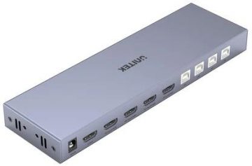 Unitek V306A KVM jungiklis 4K HDMI 2.0 4-in 1 išvestis + USB