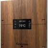Skārienjūtīgais panelis SMART PANEL 4B tumšs koks Grenton