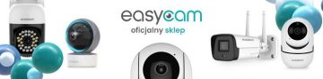 EasyCam iekštelpu WiFi PTZ kamera Tuya 2MP EC-2PT6IR
