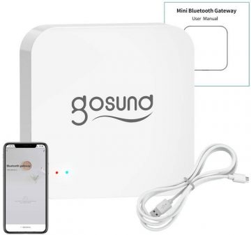 Gosund G2 viedie vārti BLE, WiFi Mesh ar signalizāciju Gosund G2 viedie vārti BLE, WiFi Mesh ar signalizāciju