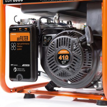 DAEWOO ĢENERATORS GDA 6500E 5,5kW + 2x ĢENERATORU EĻĻĻA SAE 10W-30 DWO 600