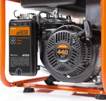 DAEWOO ĢENERATORS GDA 8500E 7,5kW + 2x ĢENERATORU EĻĻĻA SAE 10W-30 DWO 600