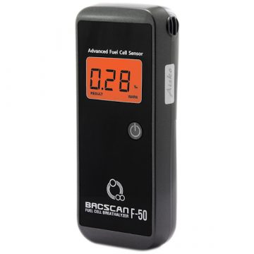 BACscan F-50 elektroķīmiskais alkometrs. Kalibrēšana 24mc - 10 gadu garantija.