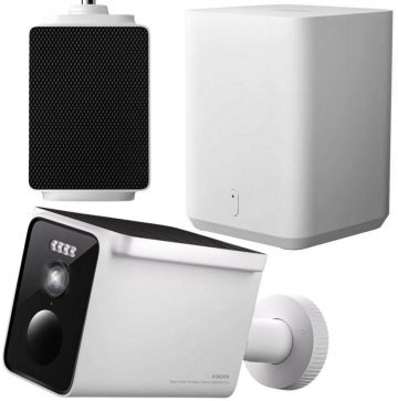 „Xiaomi Solar Outdoor Camera BW400 Pro“ IP kamera + bazinė stotis