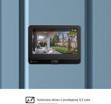 Ezviz HP2 bezvadu durvju skats