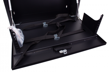 Getfort 3U videonovērošanas skapis (viegla piekļuve) 580*540*180mm melns