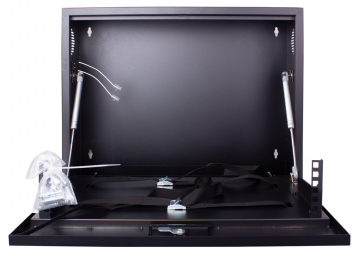 Getfort 2U videonovērošanas skapis (viegla piekļuve) 580*540*130mm melns