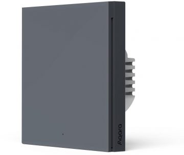 Умный настенный выключатель Aqara H1 Gray Single