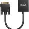 Unitek VGA-HDMI FullHD adapter, must, 15cm