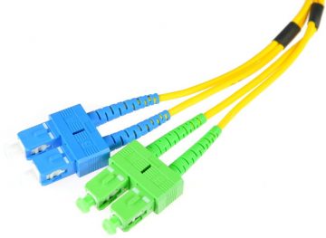 SM SC/UPC-SC/APC DUPLEX FIBRE PATCHCORD 3m