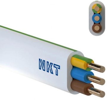 Kaabel NKT paigaldus PLUS YDYp 3x2,5 traat 450/750V 100m
