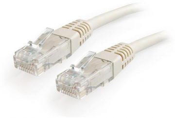 Patchcord Cat.6 UTP 0.25m zils