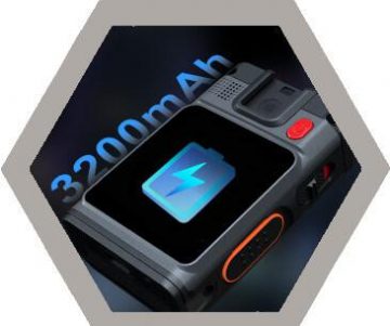 Hytera SC580 IR 64GB korpusa kamera