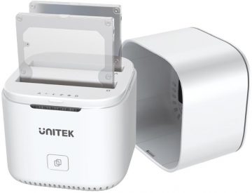 Unitek Bay SATA USB3.0 uz SATA6G 2,5" klonēšanas stacija ar 5 Gbps UASP funkciju
