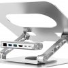 Uniteki sülearvuti alus koos eemaldatava USB-C HDMI 1.4, 4K PD 100 W jaoturiga