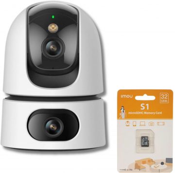 Imou Ranger Dual 10MP (5MP + 5MP) IP kamera ar Imou 32GB atmiņas karti