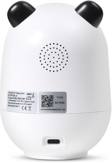 EasyCam iekštelpu PTZ IP kamera EC-3PT2DL-U ar 64 GB atmiņas karti