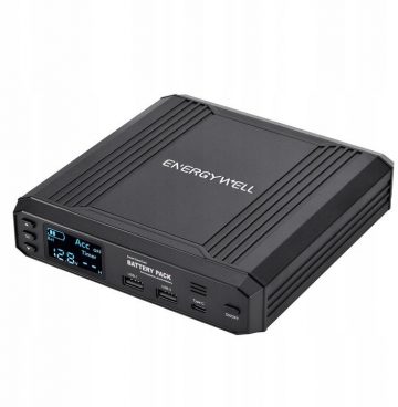 Аккумулятор Powerbank для автомобильной камеры ENERGY WELL P6 8000 мАч 102,4 Втч дисплей