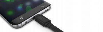USB-A / USB-C kabelis Green Cell Matte 25cm ULTRA CHARGE QUICK CHARGE 3.0 KABGC03